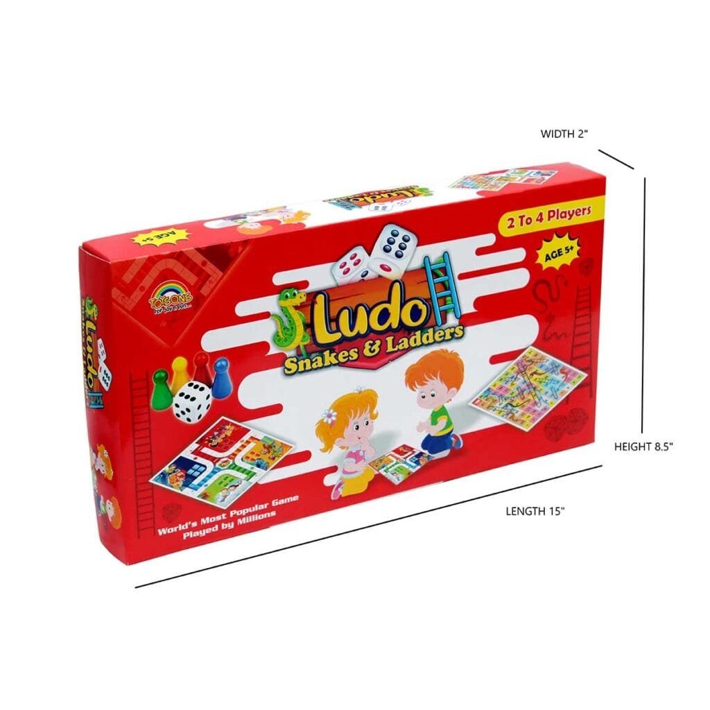 Ludo Snakes & Ladders 15″ Toysons India