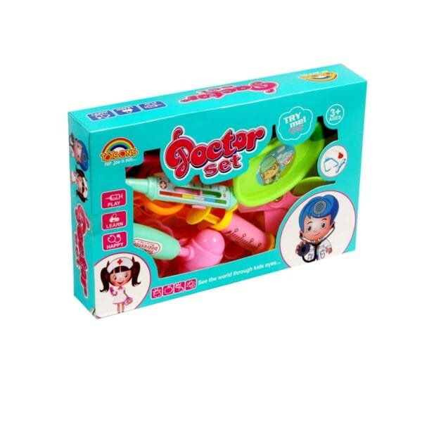 Mini doctor box learning educational toy with pretended play items