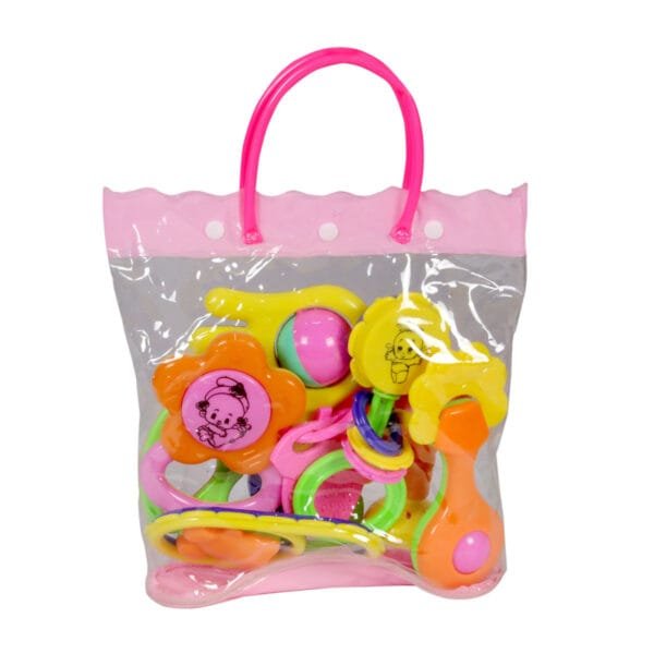 RATTLE SET FANCY BAG 7 PCS