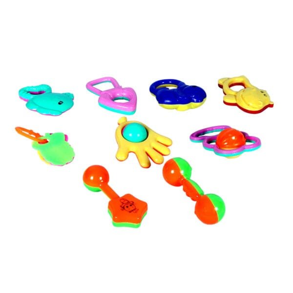 RATTLE SET FANCY BAG 7 PCS - Image 2