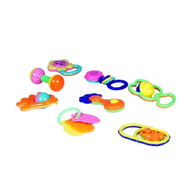 RATTLE SET FANCY BAG 8 PCS - Image 2